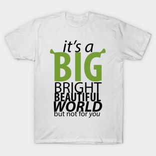 It's A Big Bright Beautiful World T-Shirt